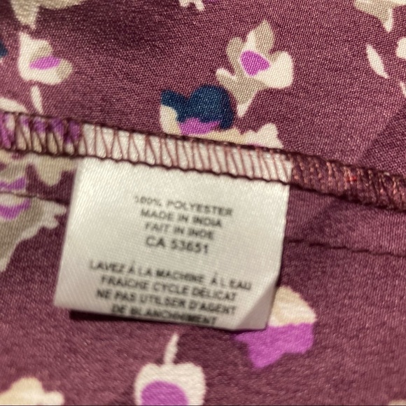 CHAI Sz M Victoria Maxi Dress Purple Passion True Wrap A Line Dress NWT - Picture 15 of 15